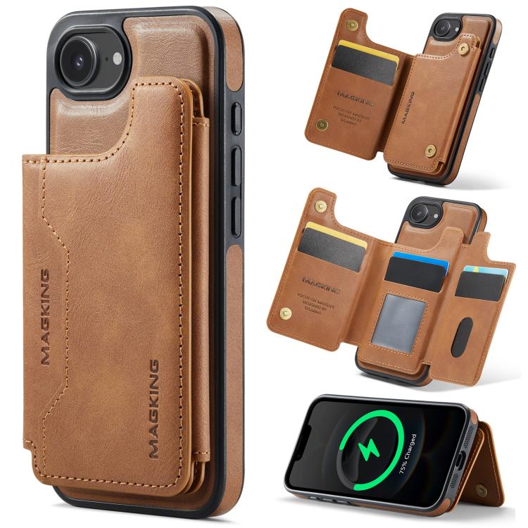DG.MING MAGKING-K3 Series MagSafe RFID Card Bag Detachable Phone Case