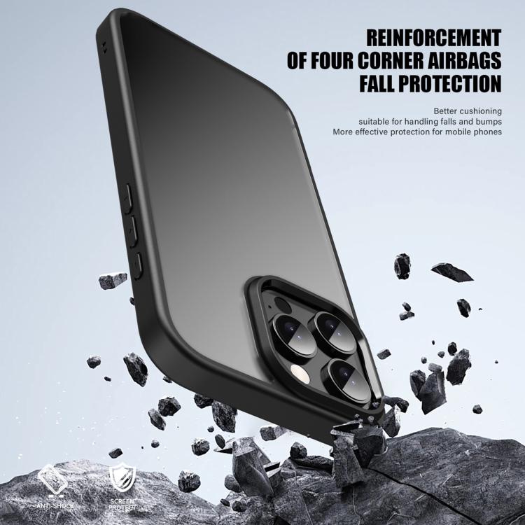 iPAKY Bright Color Frosted Series Shockproof PC+TPU Phone Case