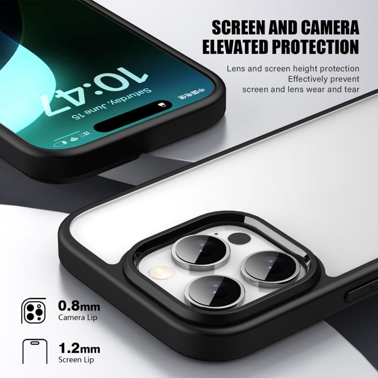 iPAKY Bright Color Frosted Series Shockproof PC+TPU Phone Case