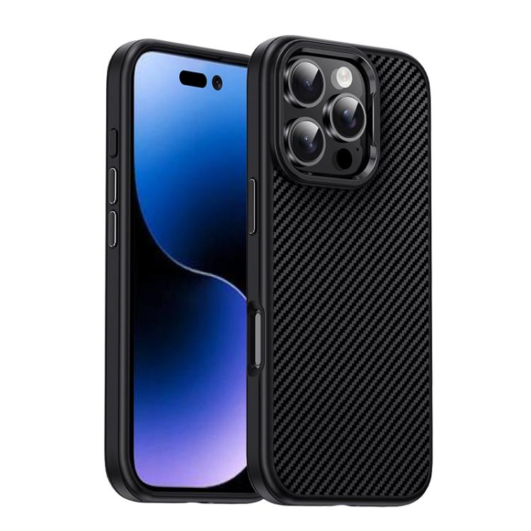 iPAKY Star Lord Series Carbon Fiber Textured Oil Spray PC+TPU Phone Case