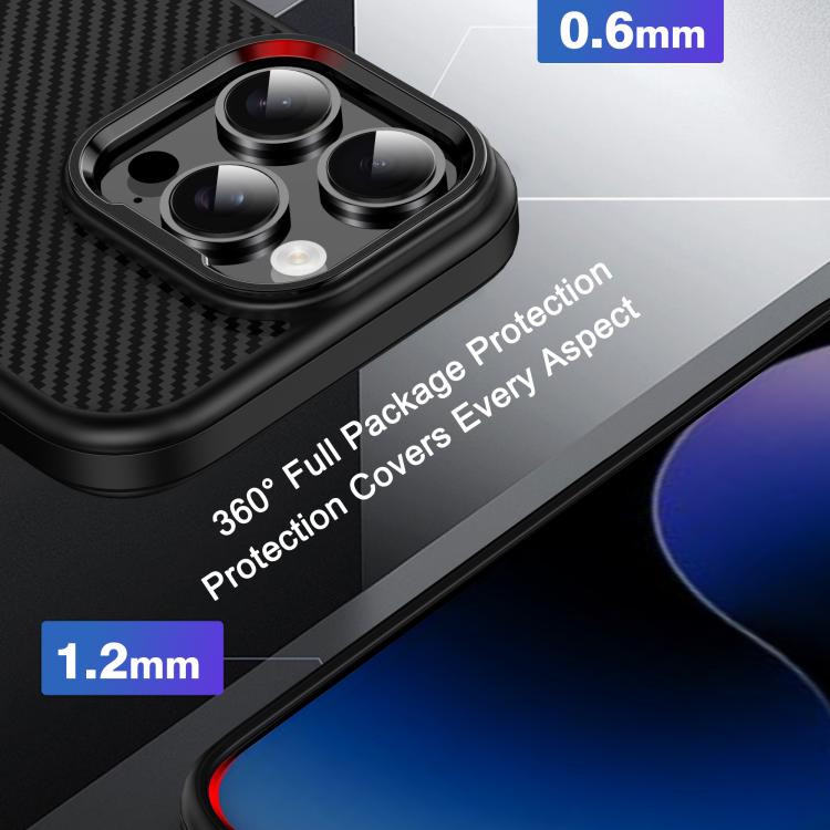 iPAKY Star Lord Series Carbon Fiber Textured Oil Spray PC+TPU Phone Case