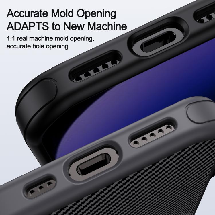 iPAKY Star Lord Series Carbon Fiber Textured Oil Spray PC+TPU Phone Case