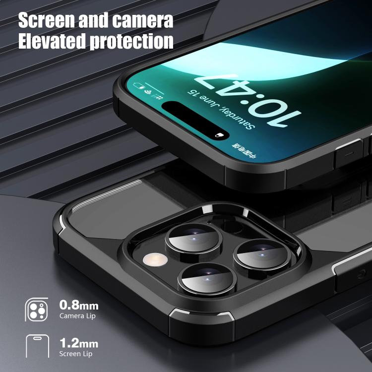 iPAKY YJ Series Transparent PC+TPU Phone Case