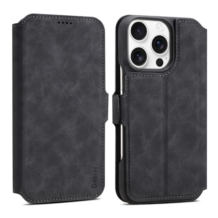 Denior B07 MagSafe Detachable Leather Phone Case