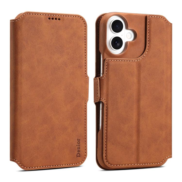 Denior B07 MagSafe Detachable Leather Phone Case