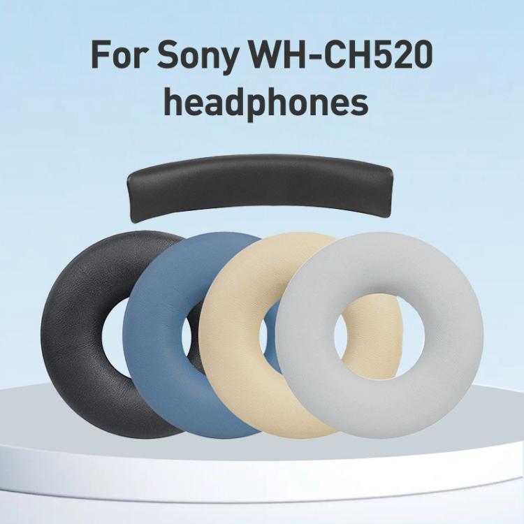 2pcs Protein Leather Earphone Replacement Earpads Pads For Sony WH-CH520