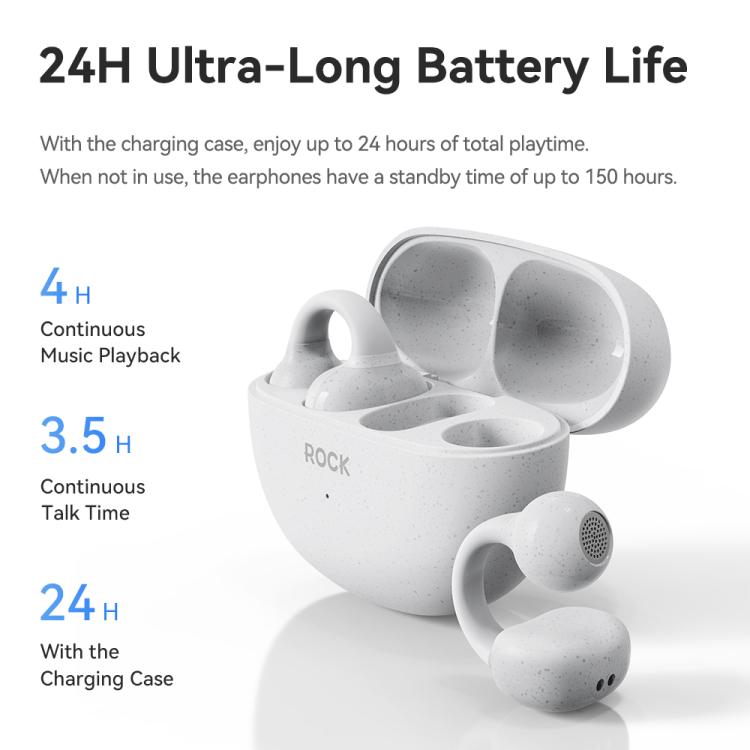 ROCK EB500 RAU07590 Bluetooth 5.4 Wireless EarCuffs Earphones