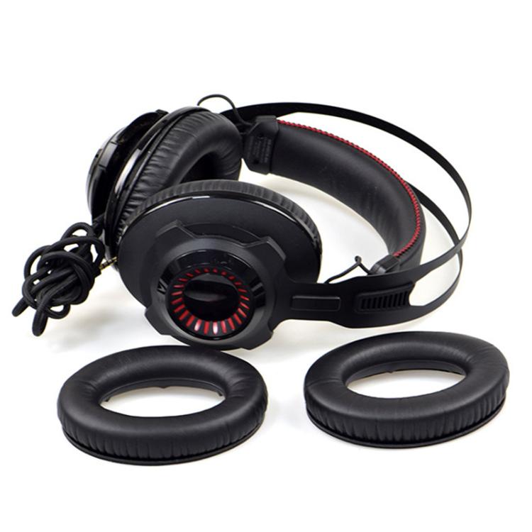 2pcs Football Net Splicing Earphone Replacement Earpads Pads For HyperX Revolver S