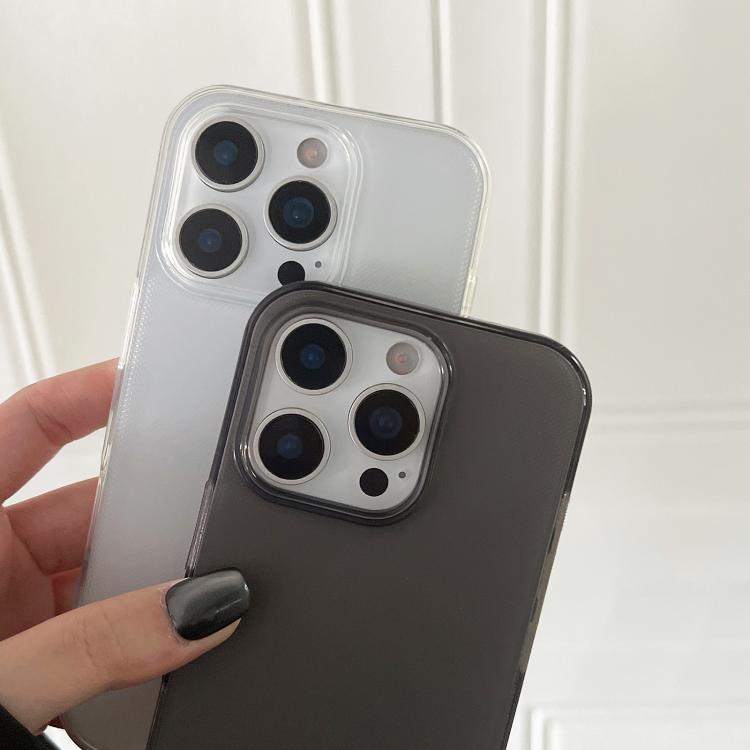 Transparent Comfortable Frosted TPU Phone Case