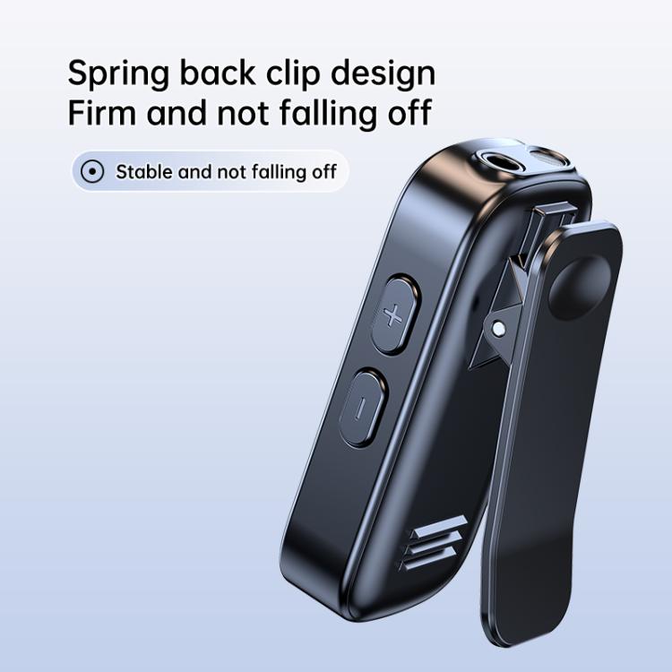 C89 2 in 1 Back Clip Wireless Audio Adapter Car 3.5mm Audio Receiver Transmitter