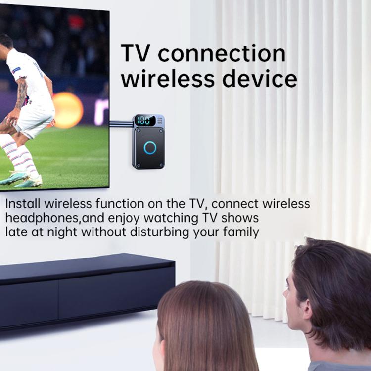 JS2 2 in 1 Car Wireless Audio Adapter 3.5mm Audio Receiver Transmitter