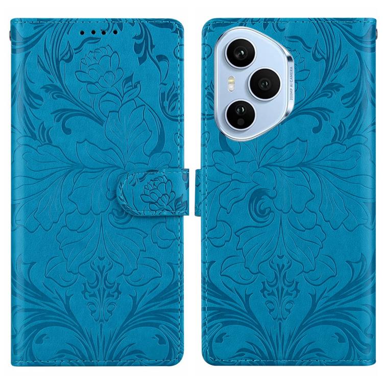 Embossed Floral Pattern Leather Phone Case