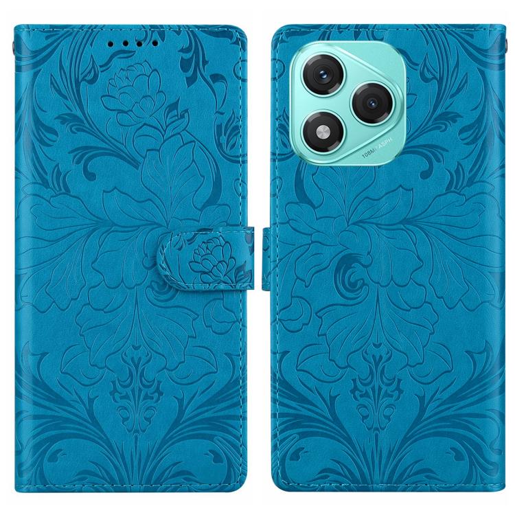 Embossed Floral Pattern Leather Phone Case