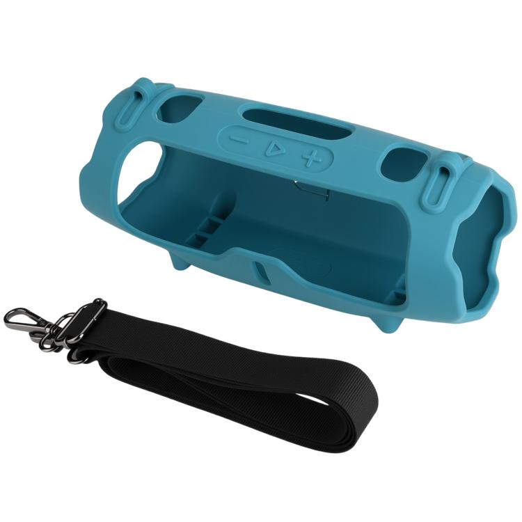 Silicone Protective Cover Portable Crossbody Speaker Soft Shell Bag