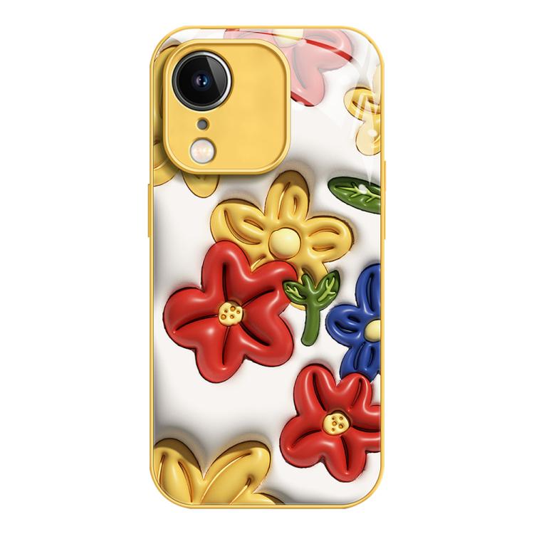 Liquid Glass TPU Soft Edge Shockproof Phone Case