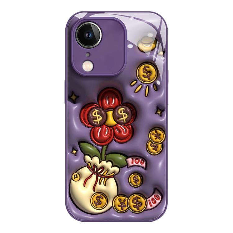 Liquid Glass TPU Soft Edge Shockproof Phone Case