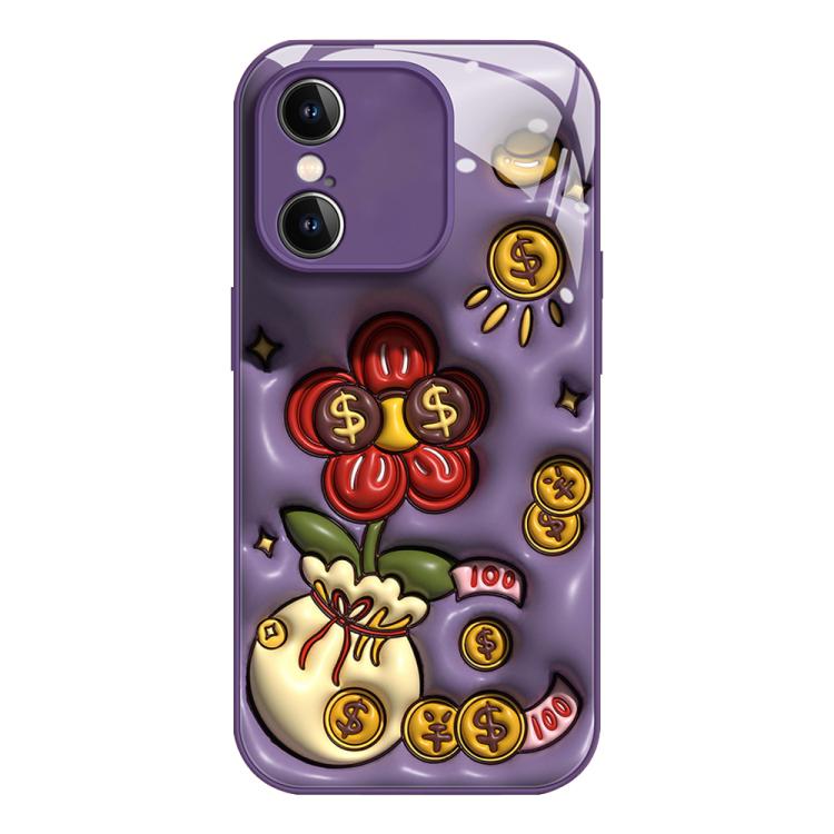 Liquid Glass TPU Soft Edge Shockproof Phone Case