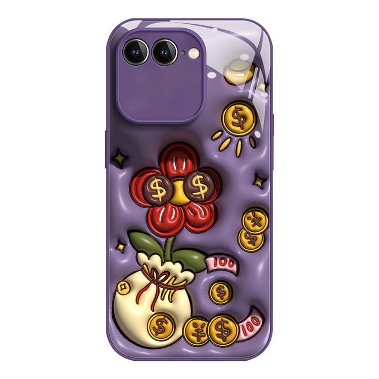 Liquid Glass TPU Soft Edge Shockproof Phone Case