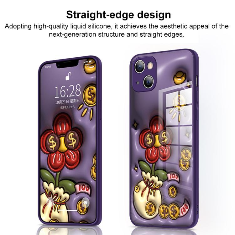 Liquid Glass TPU Soft Edge Shockproof Phone Case