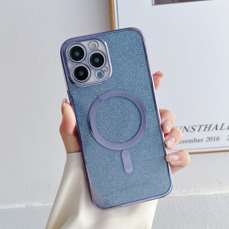 Plating Magsafe Glitter Phone Case, For iPhone 14, For iPhone 14 Pro, For iPhone14 Pro Max, For iPhone 14 Plus