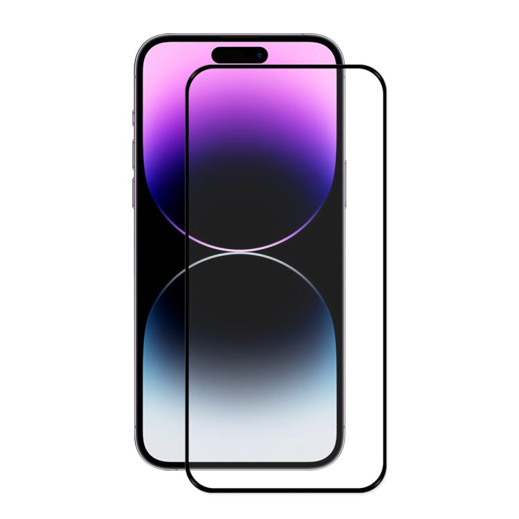 ENKAY Full Glue 0.26mm 9H 2.5D Tempered Glass Full Film for iPhone 14 Pro, For iPhone 14 Pro (1 PC), For iPhone 14 Pro (2 PCS), For iPhone 14 Pro (5 PCS), For iPhone 14 Pro (10 PCS)