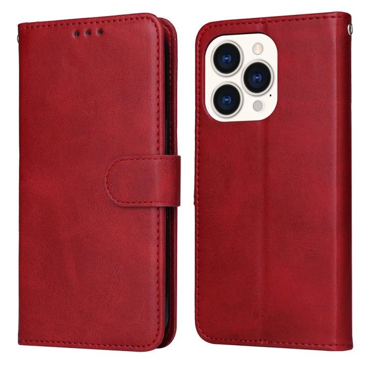 JSM Calf Texture Leather Phone Case For iPhone 14 Pro Max, For iPhone 14 Pro Max