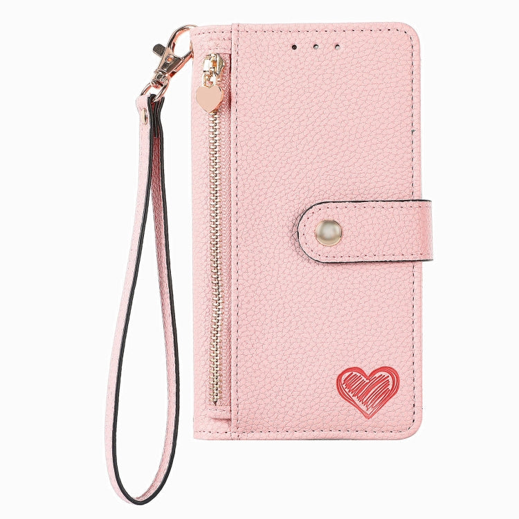 Love Zipper Lanyard Leather Phone Case, For iPhone 15, For iPhone 14 Plus, For iPhone 14, For iPhone 14 Pro, For iPhone 14 Pro Max, For iPhone 13 Pro Max, For iPhone 13 Pro, For iPhone 13