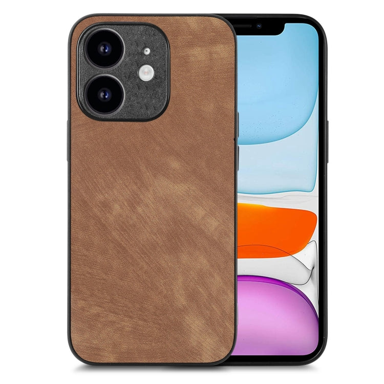 Vintage Leather PC Back Cover Phone Case, For iPhone 13 mini, For iPhone 12, For iPhone 12 Pro Max, For iPhone 12 Pro, For iPhone 12 mini, For iPhone 11 Pro Max, For iPhone 11, For iPhone 11 Pro