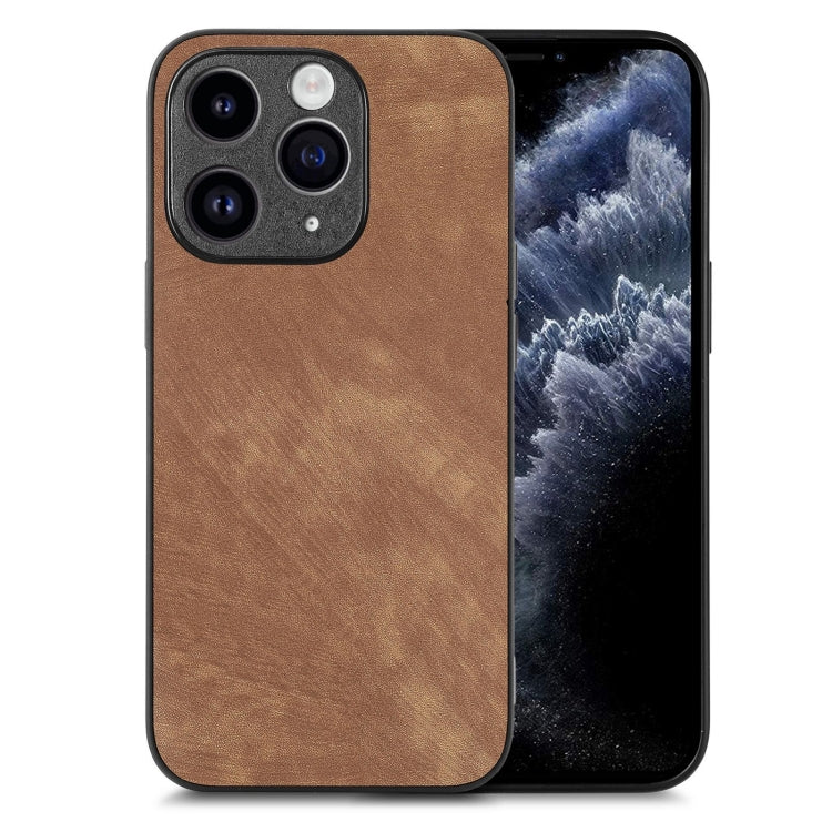 Vintage Leather PC Back Cover Phone Case, For iPhone 13 mini, For iPhone 12, For iPhone 12 Pro Max, For iPhone 12 Pro, For iPhone 12 mini, For iPhone 11 Pro Max, For iPhone 11, For iPhone 11 Pro