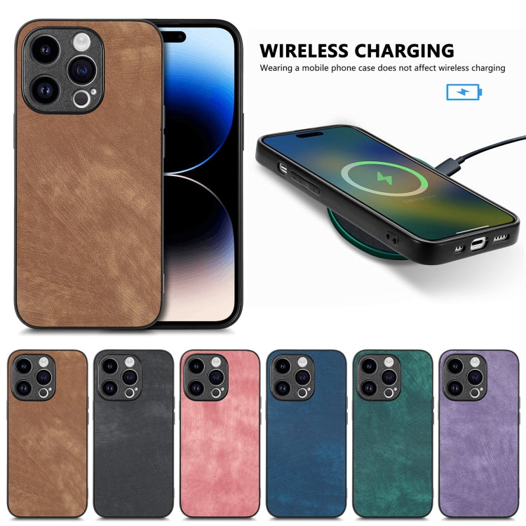 Vintage Leather PC Back Cover Phone Case, For iPhone 13 mini, For iPhone 12, For iPhone 12 Pro Max, For iPhone 12 Pro, For iPhone 12 mini, For iPhone 11 Pro Max, For iPhone 11, For iPhone 11 Pro