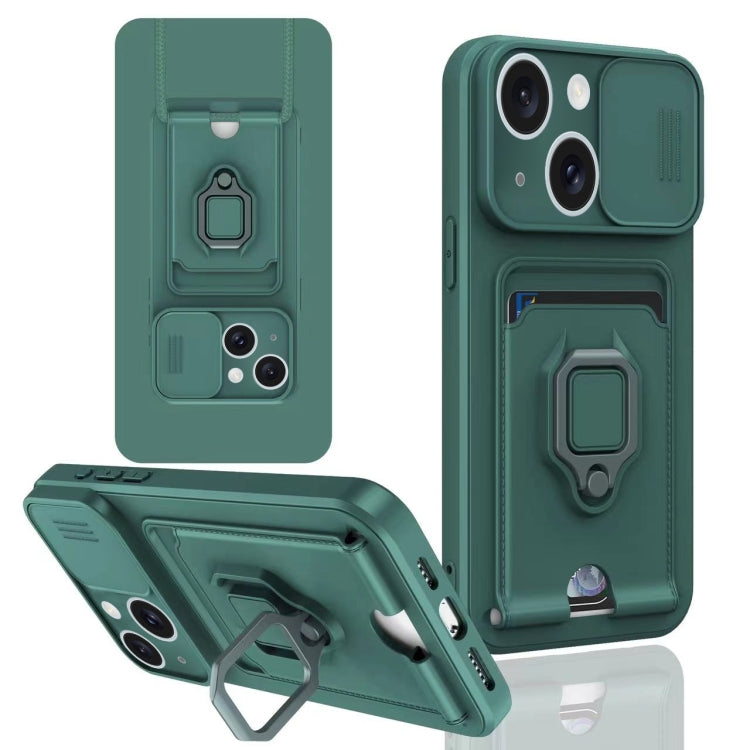 Sliding Camshield Magnetic Card Holder Silicone Phone Case, For iPhone 15, For iPhone 14 Plus, For iPhone 14, For iPhone 14 Pro, For iPhone 14 Pro Max, For iPhone 13 Pro Max, For iPhone 13 Pro, For iPhone 13