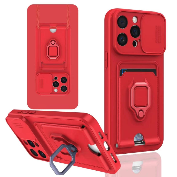 Sliding Camshield Magnetic Card Holder Silicone Phone Case, For iPhone 15, For iPhone 14 Plus, For iPhone 14, For iPhone 14 Pro, For iPhone 14 Pro Max, For iPhone 13 Pro Max, For iPhone 13 Pro, For iPhone 13