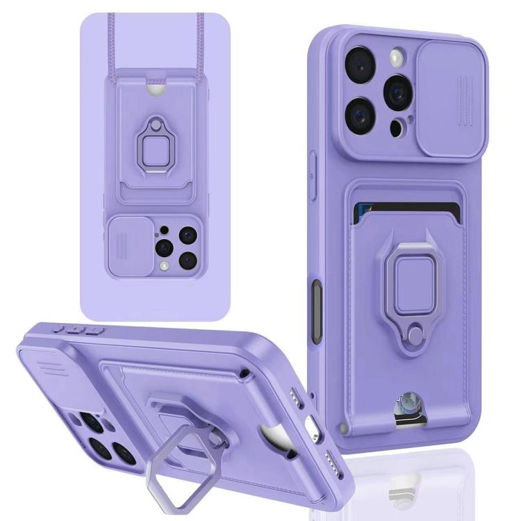 Sliding Camshield Magnetic Card Holder Silicone Phone Case, For iPhone 16e, For iPhone 16 Pro Max, For iPhone 16 Pro, For iPhone 16 Plus, For iPhone 16, For iPhone 15 Pro Max, For iPhone 15 Pro, For iPhone 15 Plus