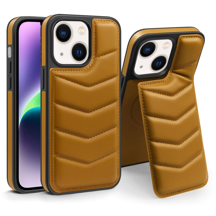 Down Jacket Card Bag Holder MagSafe Phone Case, For iPhone 15 Pro Max, For iPhone 15 Pro, For iPhone 15 Plus, For iPhone 15, For iPhone 14 Plus, For iPhone 14