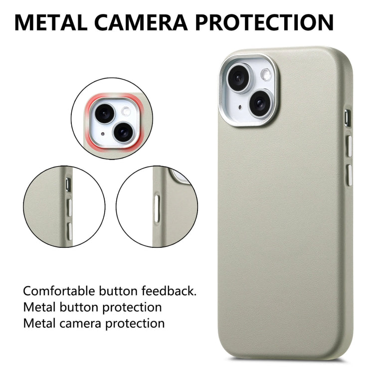Electroplated Metal Button MagSafe Phone Case, For iPhone 15 Plus, For iPhone 15, For iPhone 14 Plus, For iPhone 14, For iPhone 14 Pro, For iPhone 14 Pro Max