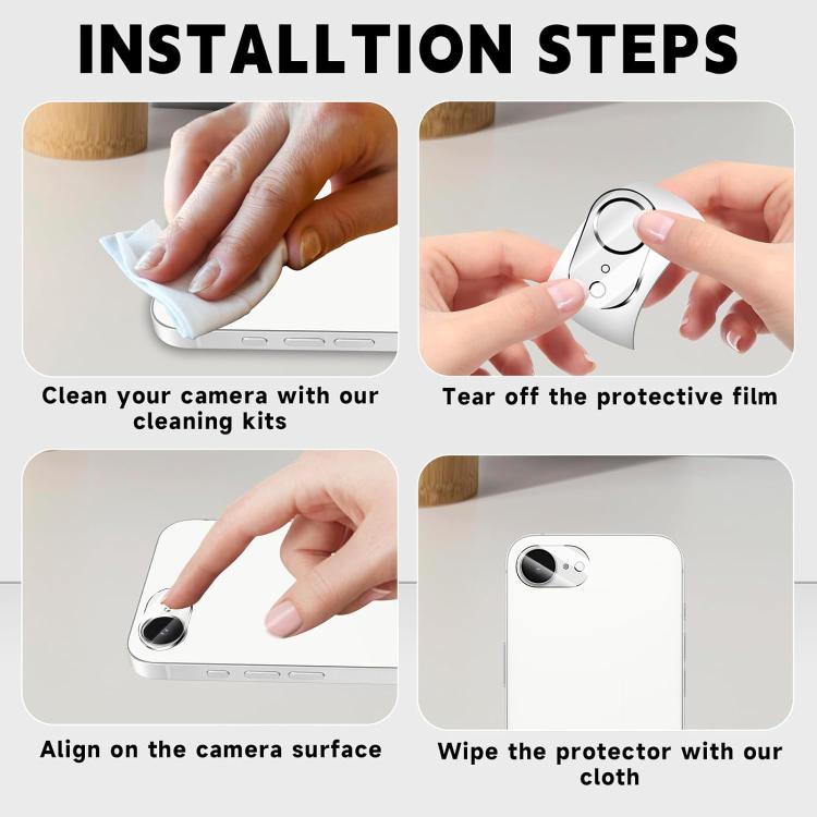 Kalebol Transparent One Piece Lens Protection Film