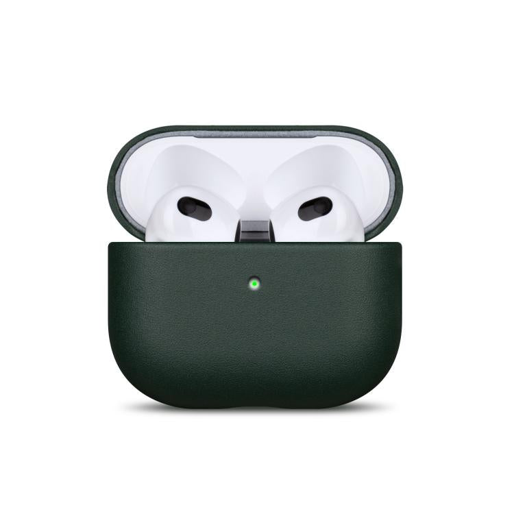 Full-grain Genuine Leather Earbuds Protective Case