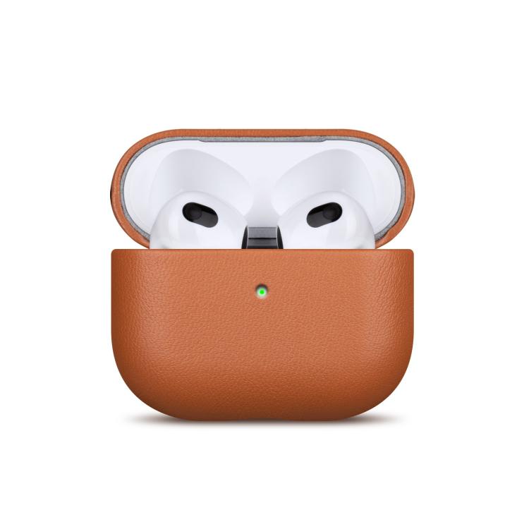 Full-grain Genuine Leather Earbuds Protective Case