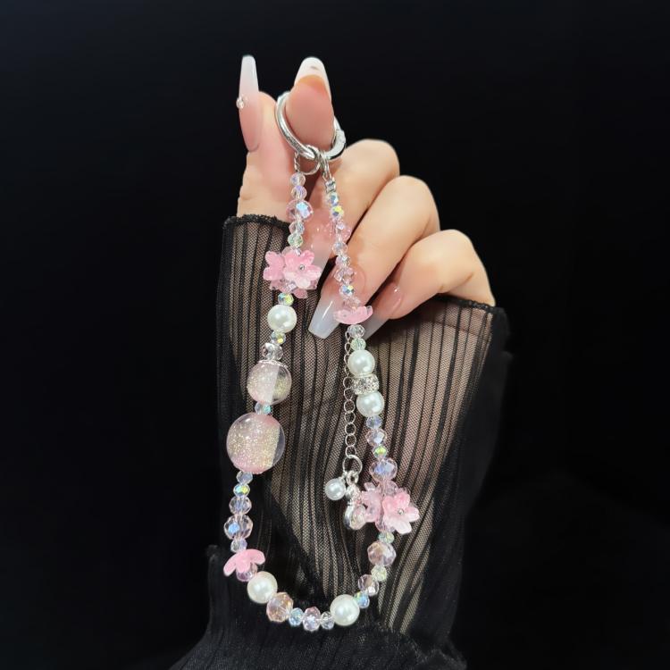 Hulu Tassel Crystal Phone Chain