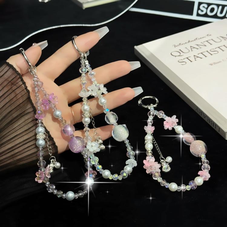 Hulu Tassel Crystal Phone Chain