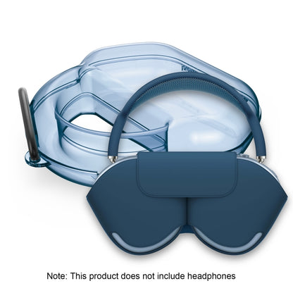 PP Jelly Color Headphone Protective Case for AirPods Max, with Hook, PP Black, PP White, PP Blue, PP Green, PP Red