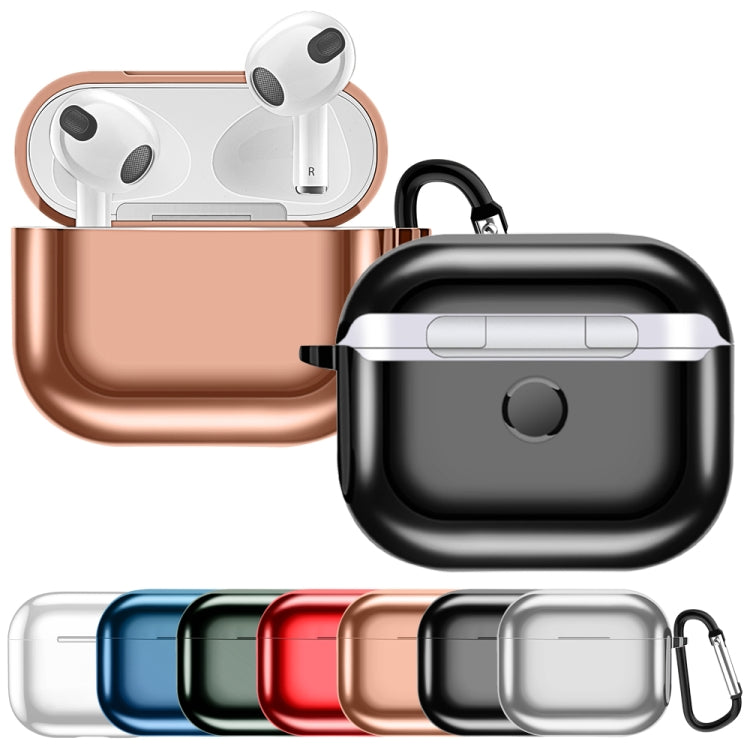Electroplating TPU Earphone Protective Case for AirPods 3, EDA002160701G, EDA002160701A, EDA002160701B, EDA002160701C, EDA002160701D, EDA002160701E, EDA002160701F