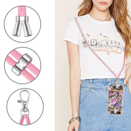 Flowers Series TPU Phone Case with Lanyard, For iPhone SE 2022/SE 2020/8/7, For Motorola Moto G Stylus 2022 4G, For Motorola Moto G31/G41, For Motorola Moto G51 5G, For Motorola Moto G71 5G, For Motorola Moto G200, For Nokia G20/G10, For Nokia G21/G11