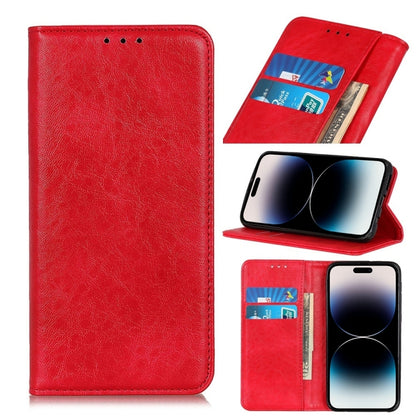 Magnetic Crazy Horse Texture Horizontal Flip Leather Phone Case,Small Quantity Recommended Before iPhone 14 Launching, For iPhone 14, For iPhone 14 Plus, For iPhone 14 Pro, For iPhone 14 Pro Max
