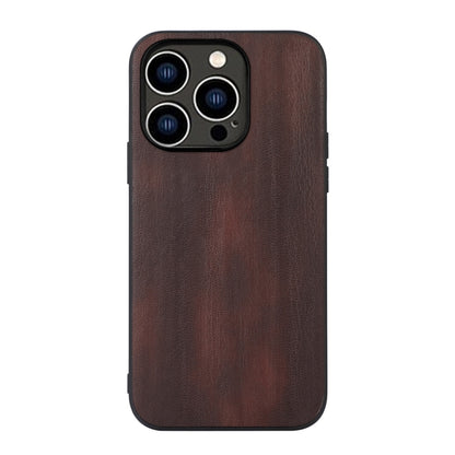 Yellow Cow Texture PU Phone Case, For iPhone 14 Plus, For iPhone 14 Pro Max, For iPhone 14 Pro, For iPhone 14
