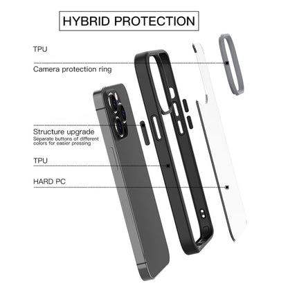 Ming Shield Hybrid Frosted Transparent Phone Case, For iPhone 14 Pro Max, For iPhone 14 Pro, For iPhone 14 Plus, For iPhone 14