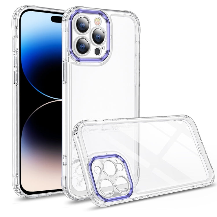Transparent Acrylic Space Phone Case, For iPhone 14, For iPhone 14 Plus, For iPhone 14 Pro, For iPhone 14 Pro Max