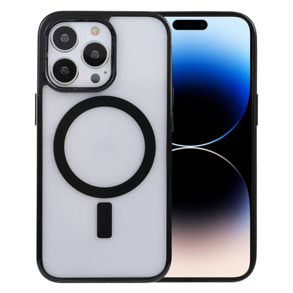Acrylic + TPU Masafe Magnetic Phone Case, For iPhone 14, For iPhone 14 Plus, For iPhone 14 Pro, For iPhone 14 Pro Max