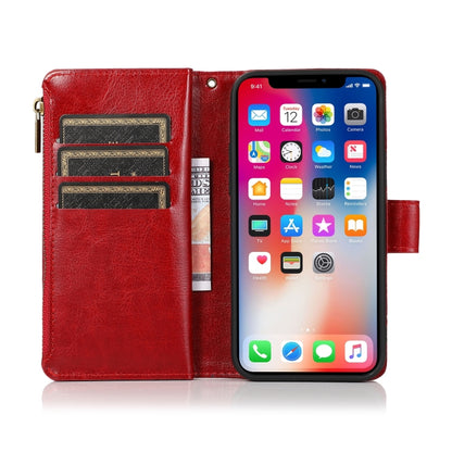 Multifunctional 9 Card Slots Leather Case, For iPhone 14 Pro Max, For iPhone 14 Pro, For iPhone 14, For iPhone 14 Plus