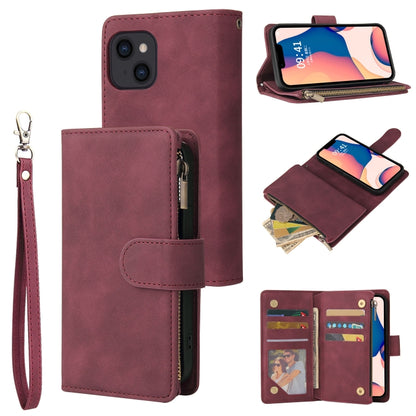 Multifunctional Phone Leather Case with Card Slot, For iPhone 14, For iPhone 14 Plus, For iPhone 14 Pro, For iPhone 14 Pro Max